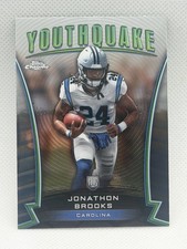 Topps Chrome 2024 Jonathon Brooks Rookie Youthquake Insert Carolina #Y-24