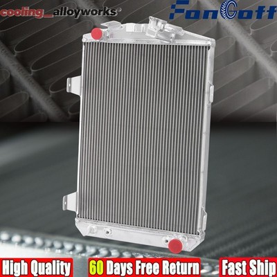 Aluminum 3-Row Radiator Fit 1930 Chevrolet Car Chevy V8 Conversion FONGOFF