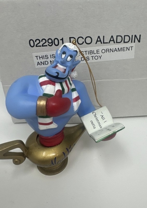 Disney Aladdin Genie Holiday Collectible Ornament 022901 Disney Franchise