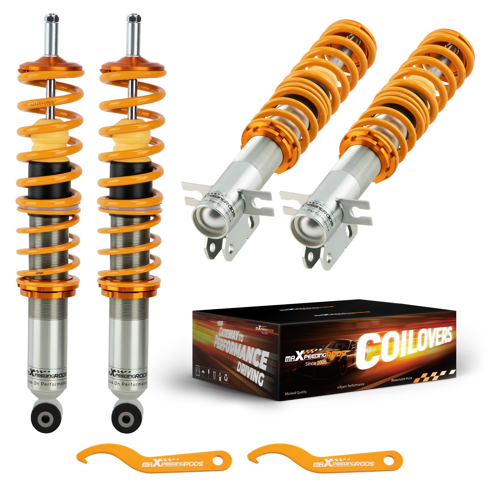Street Coilovers for VW Scirocco 1974–1992 53 53B Strut & Spring
