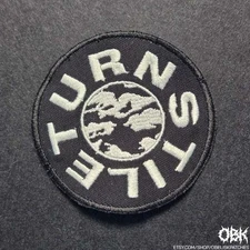 Turnstile "Clouds" ~ High Quality Embroidery, Durable Weatherproof Canvas