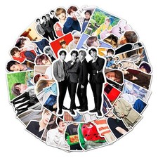 50pcs BTS Thick Vinyl Waterproof Stickers Pack For Phone, Notebook...
