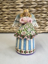 Jim Shore Heartwood Creek Angel Stitch And Sew Figurine Decor 2006 SEE PHOTOS