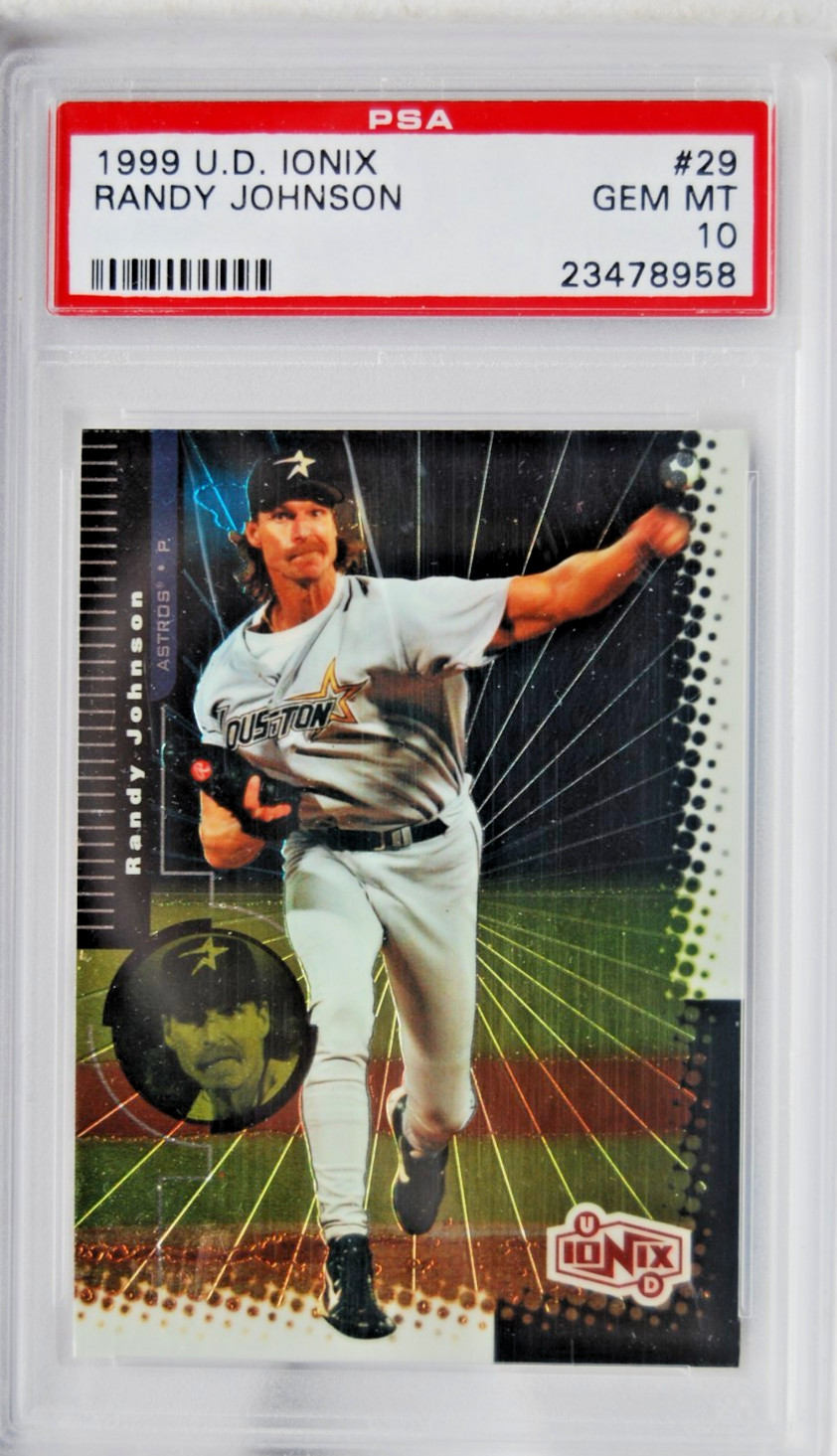 1999 U..D. Ionix #29 Randy Johnson PSA 10 POP 7