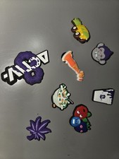 Crocs Pins Set Of 8 Very Rare.