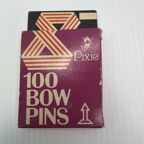 Pixie Bow Pins 100ct for Bow Maker Clear Plastic