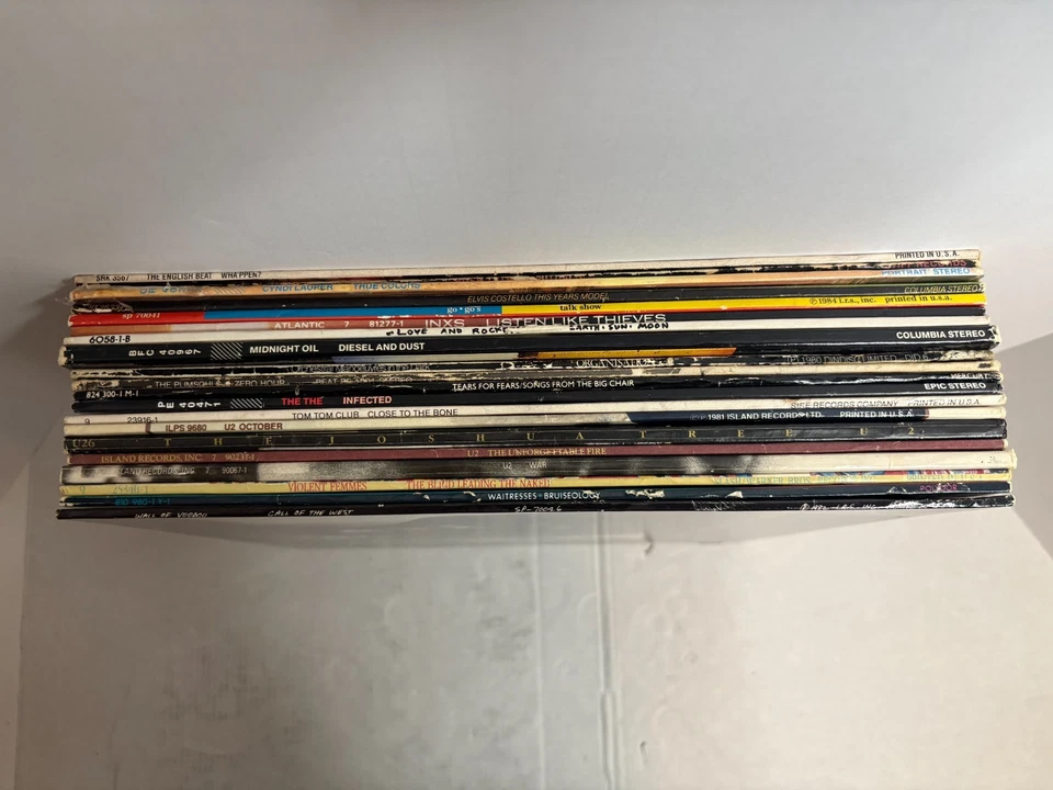 New Wave Orig Vinyl Lot 20 x LP EP 12" Plimsouls OMD Violent Femmes U2 Go-Go's - Image 2 of 4