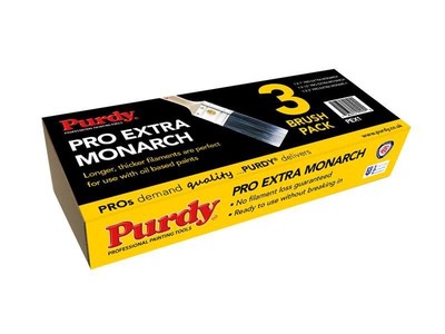 Purdy  - Pro-Extra  Monarch  Brush Set, 3 Piece
