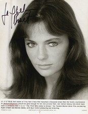 JACQUELINE BISSET - AUTOGRAPHED SIGNED PHOTOGRAPH