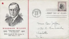 FDC  #832-2   -- Linprint  cachet