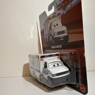 Disney Pixar Cars Morgan Martins Diecast Ambulance Mattel JJW74 1