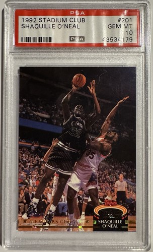 Shaquille O'Neal [Members Only] #201 1992 Stadium Club card