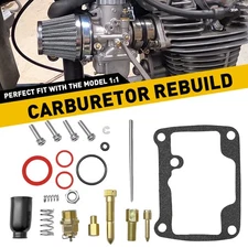 For Mikuni VM32 VM34 Carburetor Rebuild Repair Kit Gasket Seals Genuine Parts