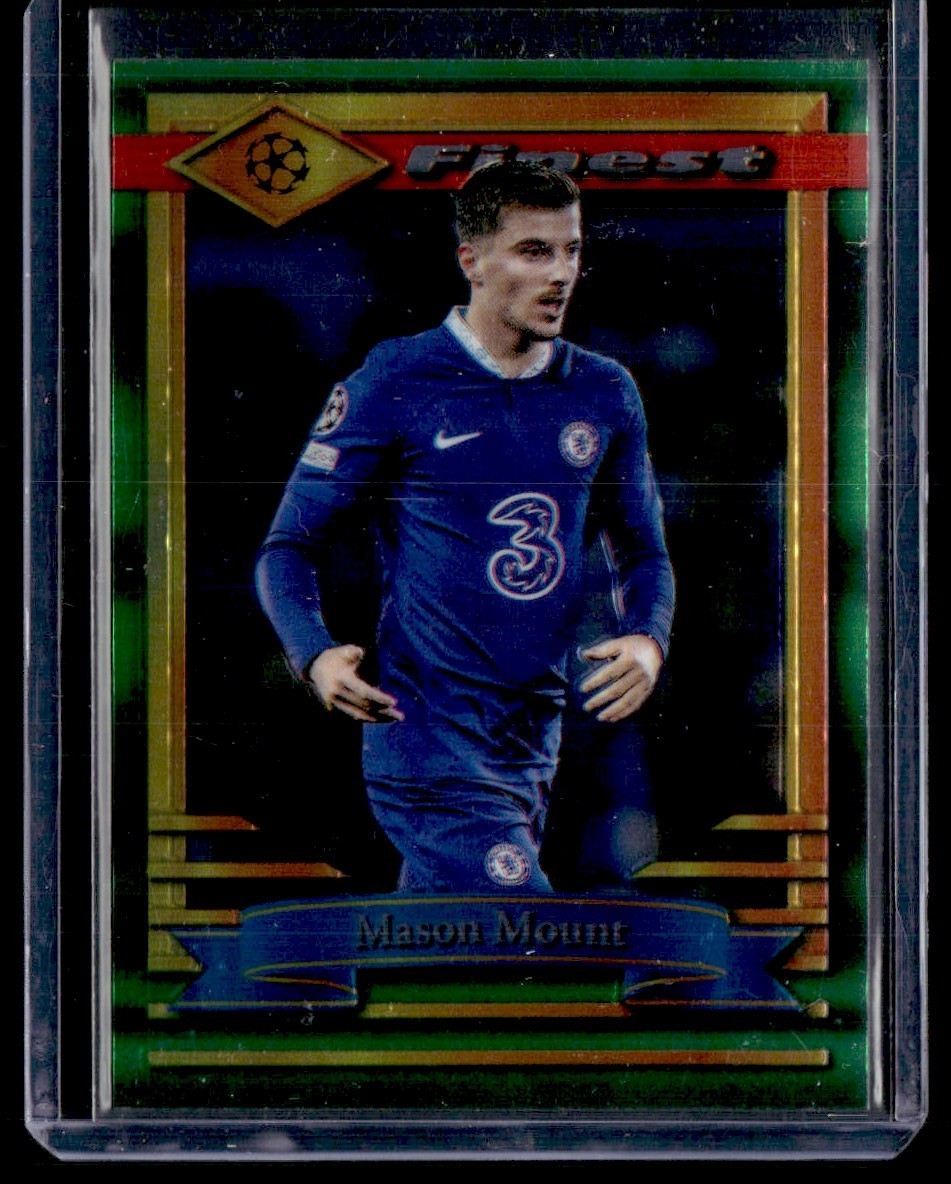 MASON MOUNT 2023 TOPPS FINEST FLASHBACKS UEFA CLUB COMPETITIONS CHELSEA FC #41