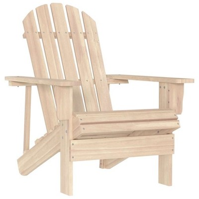Adirondack Gartenstuhl Holzstuhl Gartensessel Liegestuhl Deckchair vidaXL