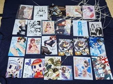 Bonus paper, illustration card, etc. Approximately 100 items set