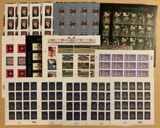 34  Highly Discounted Postage Lot In Sheets Face Value 149.60 - Stuart Katz