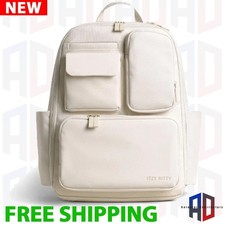 Itzy Ritzy Belong Utility Backpack Diaper Bag Cream
