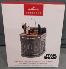 Hallmark 2023 Star Wars Into the Carbon-Freezing Chamber Magic Ornament NEW