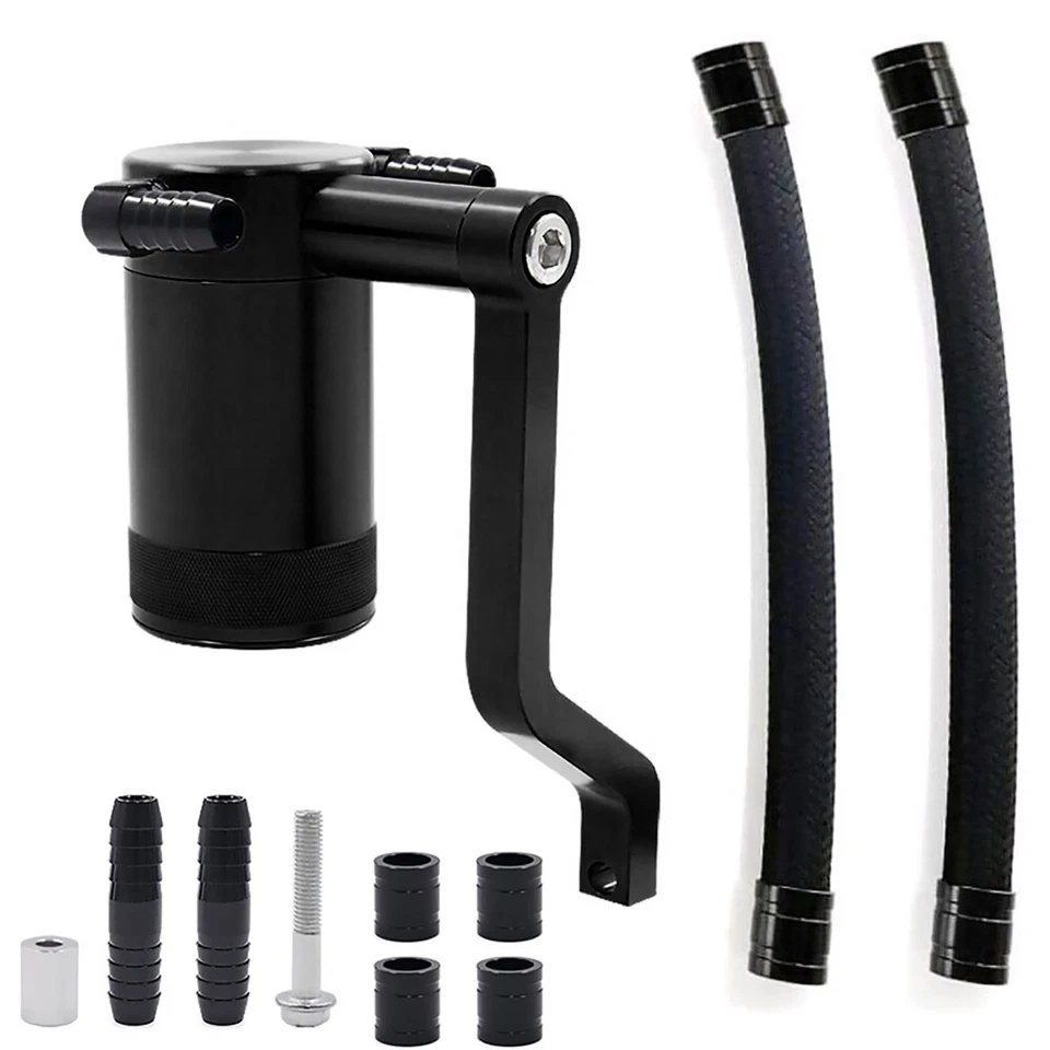 1 Set of Billet Catch Can Kit Durable For Chrysler 300 HEMI 5.7/6.4L 2011-2023 - Image 3 of 4