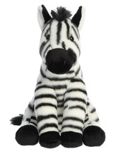 Aurora 12" Zebra Plush Destination Nation Medium Striped Stuffed Animal Toy