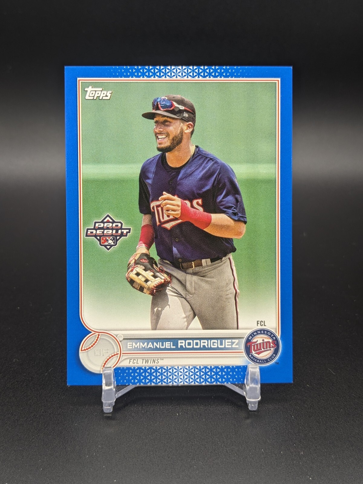 Emmanuel Rodriguez 2022 Topps Pro Debut Blue Parallel #'d /150 #PD-20 