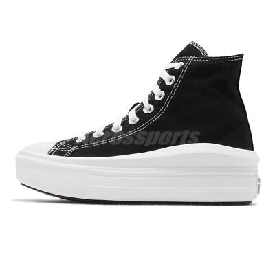 Converse Chuck Taylor All Star Move Platform Black White Women