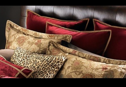 Ralph Lauren Venetian Court Finto Arazzo Cuscino Finta Euro Quadrato Nuovo con etichette - Raro - Foto 5 di 6