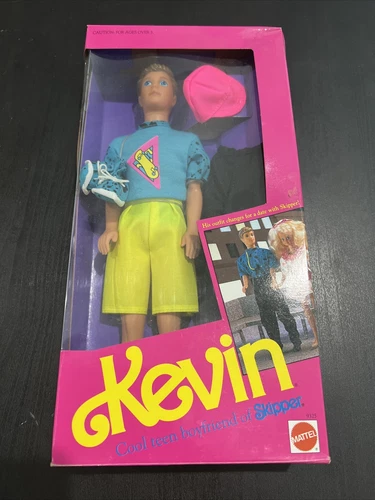 Barbie Kevin Cool Teen Boyfriend of Skipper Doll - Mattel - 1990 - New Barbie