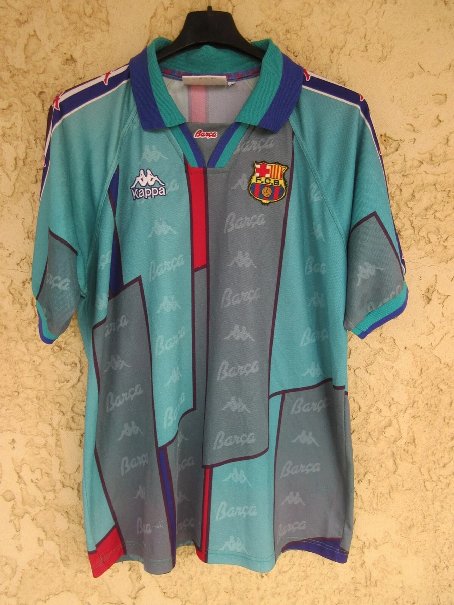 Maillot Vintage FC Barcelone 1998 - Taille XL - Bleu (Occasion)
