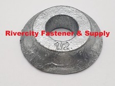 1/2" Ogee Washers Class 30 Galvanized Gray Iron / Steel Washer 1/2 Inch .50