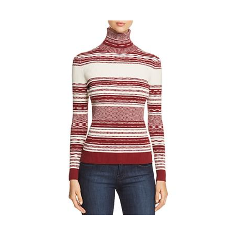 NEW Tory Burch Julie Ribbed Turtleneck 