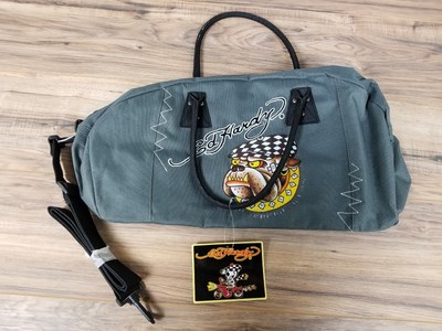 ed hardy duffle bag