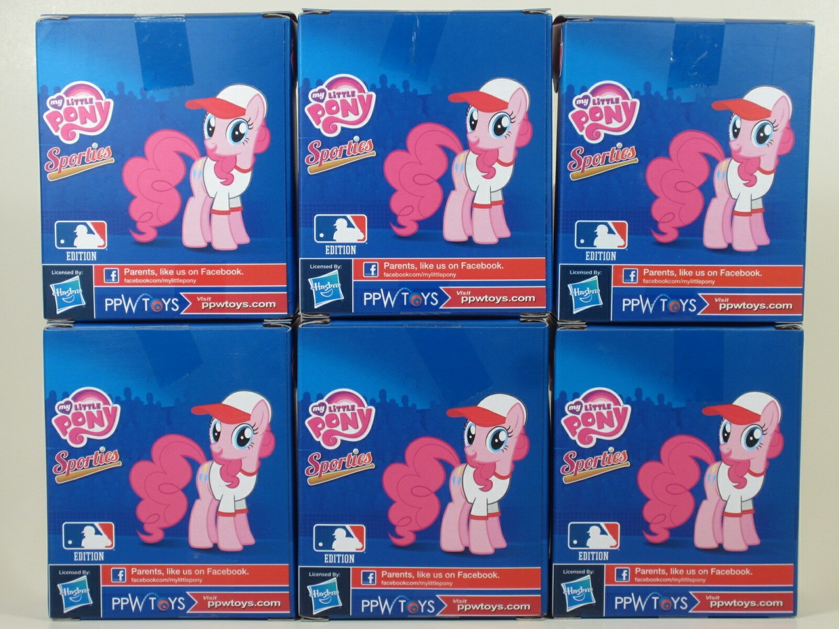 My Little Pony Pinkie Pie Sporties MLB Edition - 6 different Teams