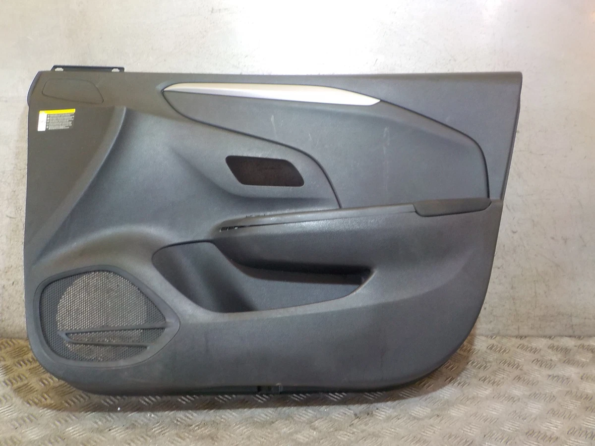 VAUXHALL CORSA F E81 E87 2019 2023 DOOR PANEL CARD FRONT DRIVER