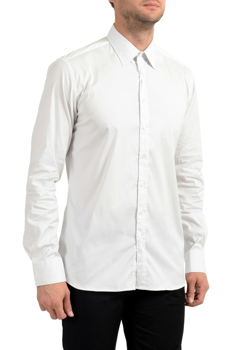 fitted lace wedding dress The Essential Solid Ivory Men's Dress Shirt – Paul Malone
