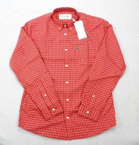 Camisas de vestir geométricas para hombre Lacoste