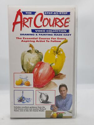The Step-By-Step Art Course Video Collection: Drawing & Painting On VHS Tape