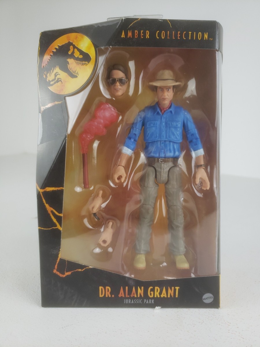 Jurassic World Amber Collection Dr. Alan Grant 6 in Action