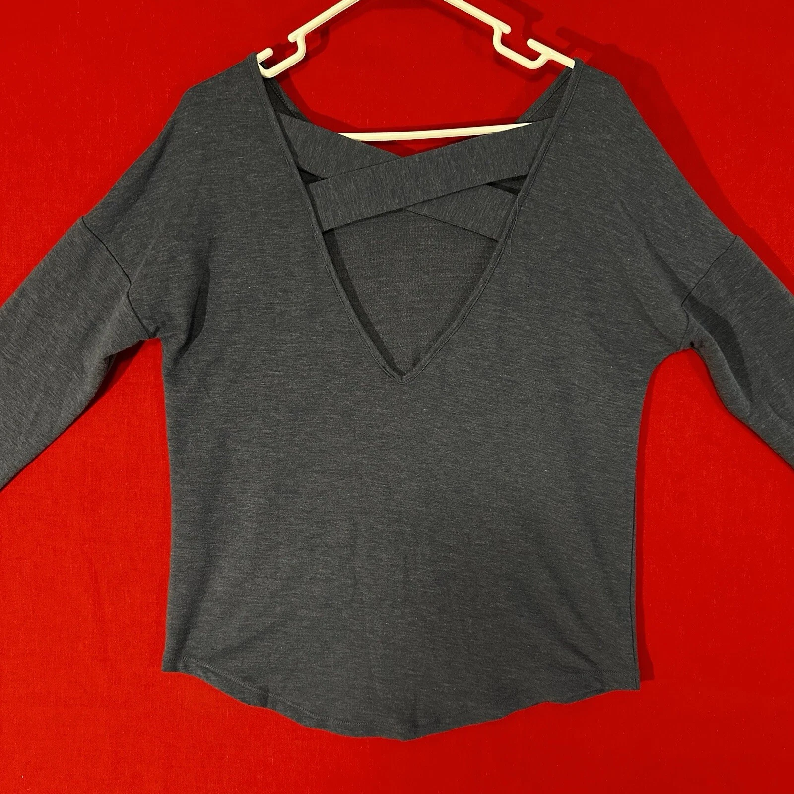 yogalicious long sleeve athletic athleisure shirt