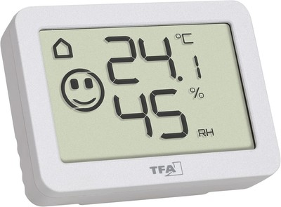 TFA Dostmann Mini Hygrometer digital, 30.5055.02, Innentemperatur, Indoor