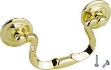 Hängegriffe/Möbelgriffe Glanzgold | Länge: 92mm, 6 St. youngschwinnDESIGN, neu