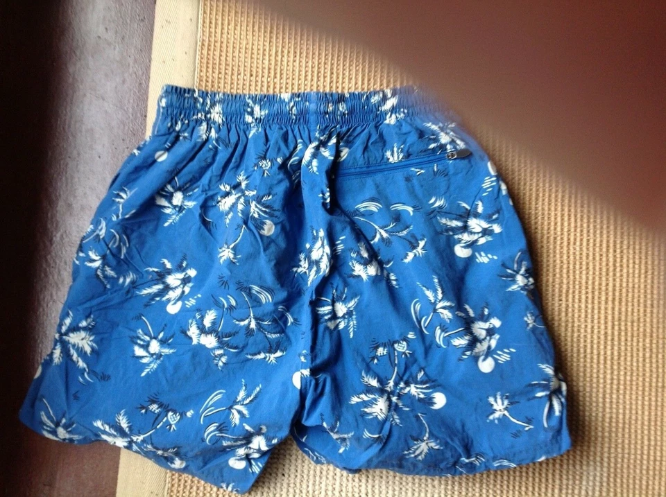 Cutter & Buck Mens size Small blue Swim Trunks Board Shorts Lined EUC! - Image 3 of 3