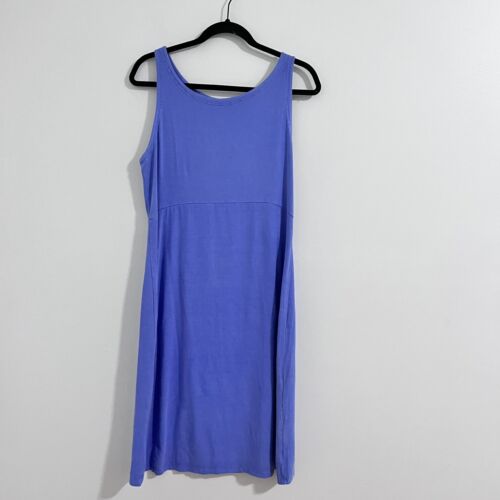 Fresh Produce Purple Jersey Sleeveless Dress Size… - image 1