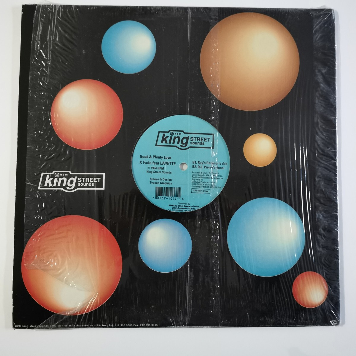 X Fade Feat Lavette – Good & Plenty Love - Vinyl 12