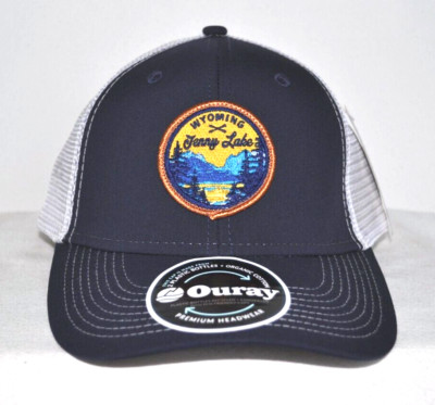 *JENNY LAKE GRAND TETON NATIONAL PARK* Hiking Trucker mesh Ball cap hat *OURAY*