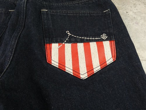 Rocawear Shorts Mens 34 Blue Patriotic Y2K Baggy Flag Skater Jorts VTG Denim - Picture 6 of 14
