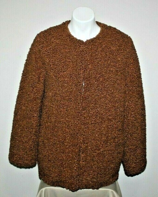 max studio faux fur jacket