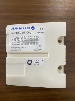 Jean Muller Wire Terminal - 	 KL2HG/1/FOA - K2701101