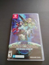 Authentic Replacement Case ONLY Star Ocean Second Story R Nintendo Switch Box